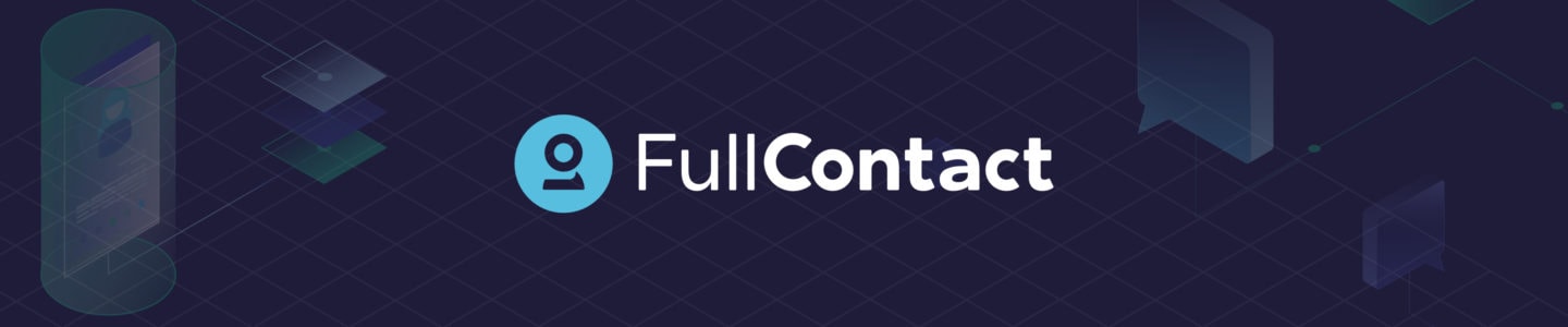 FullContact Logo Mark and illustration of data elements